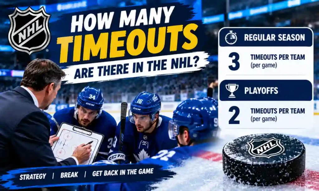 How Many Timeouts Are There in the NHL